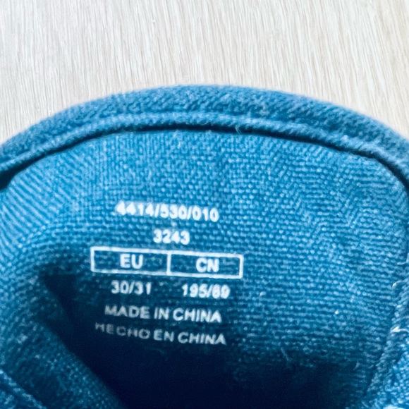 Zara blue shoes size 12.5 NWT - Picture 5 of 5